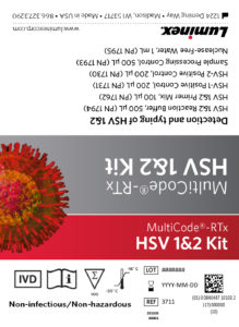 MultiCode® HSV 1&2 New Label Format Example