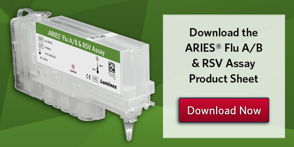 Download the ARIES® Flu A/B & RSV Assay Product Sheet