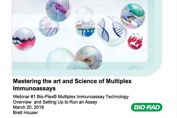 Webinar Wednesday: Immunoassay Multiplexing Master Class