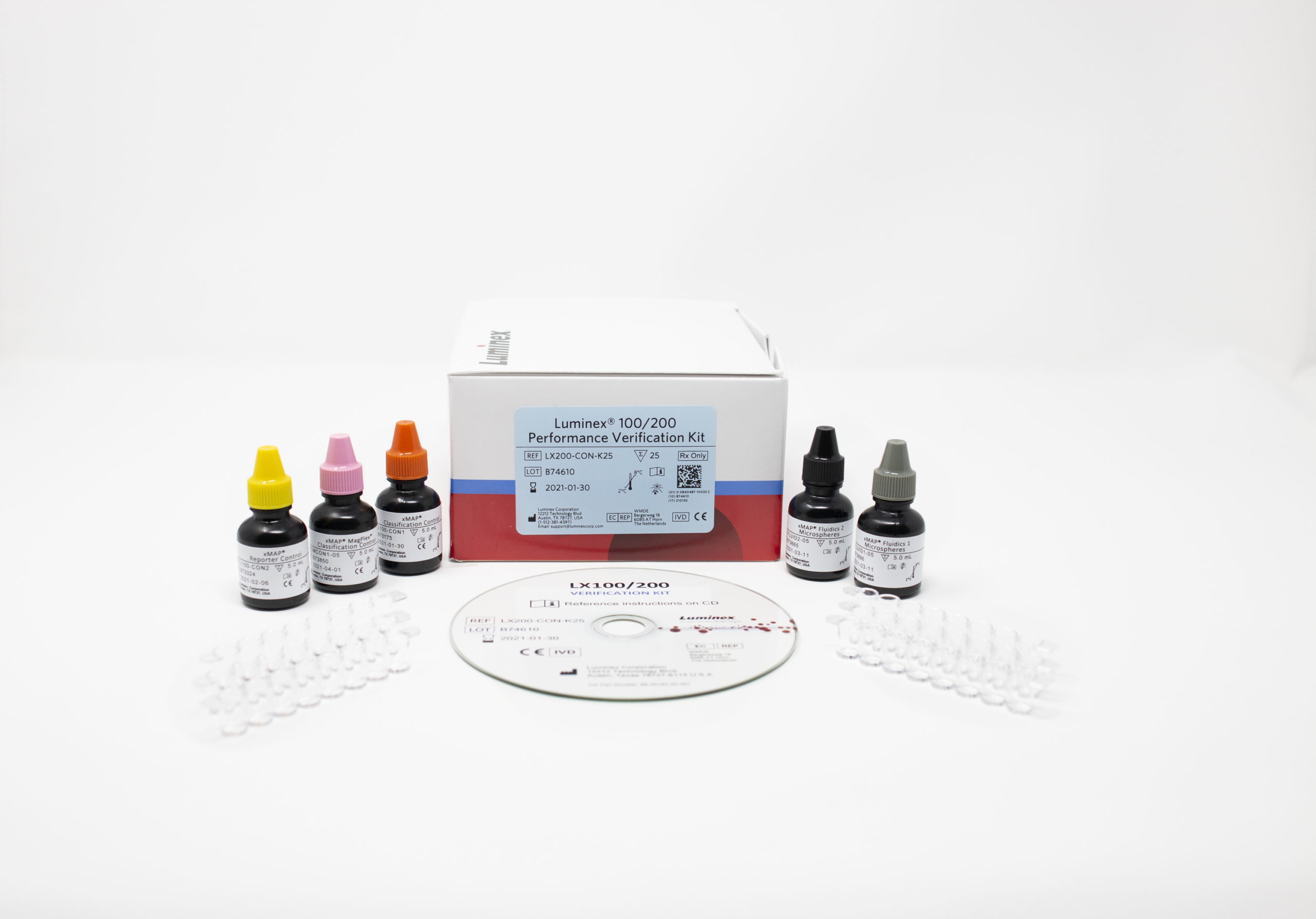 Luminex 100/200 Performance Verification Kit